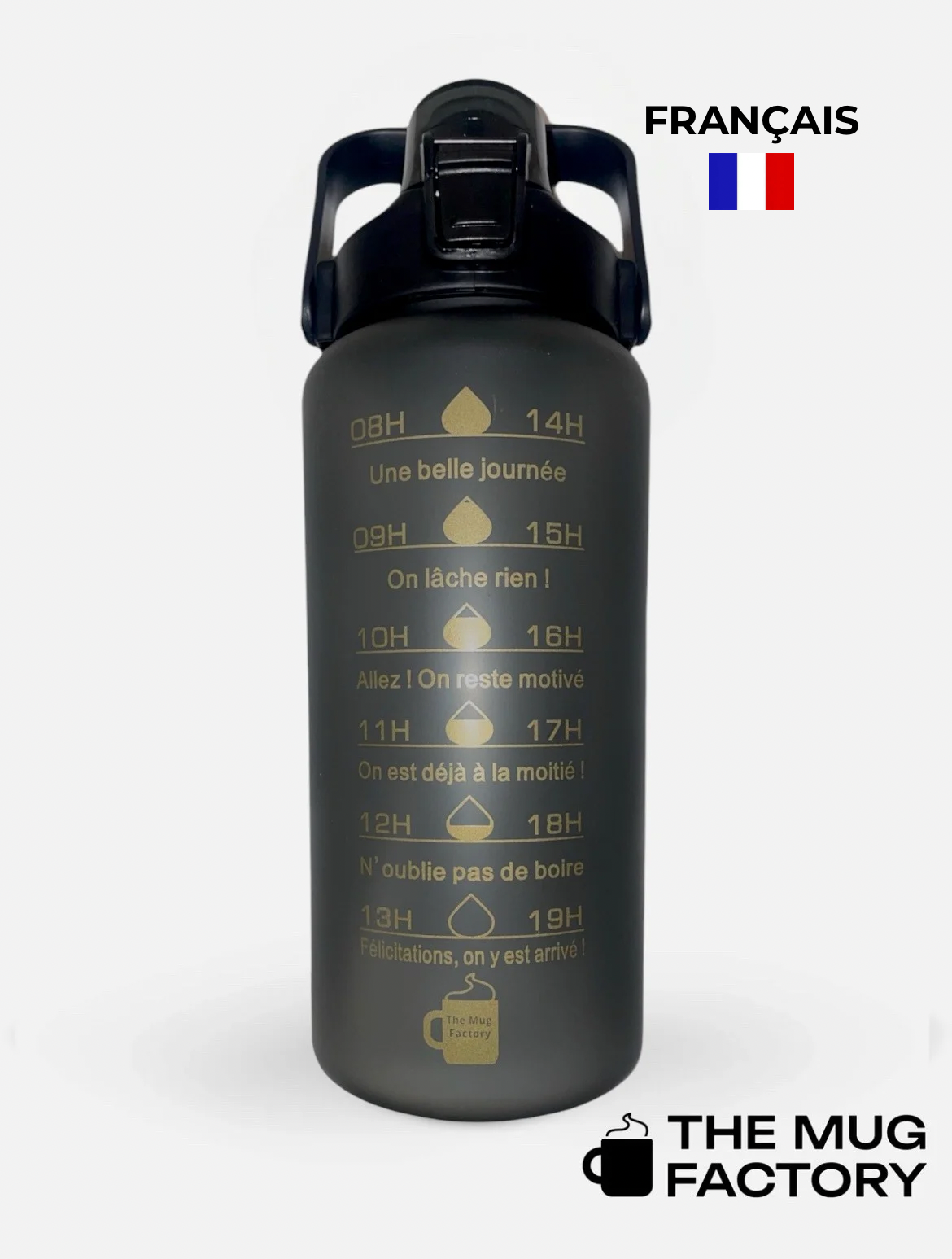 Big Motivational 2L - la Big gourde motivante en Français
