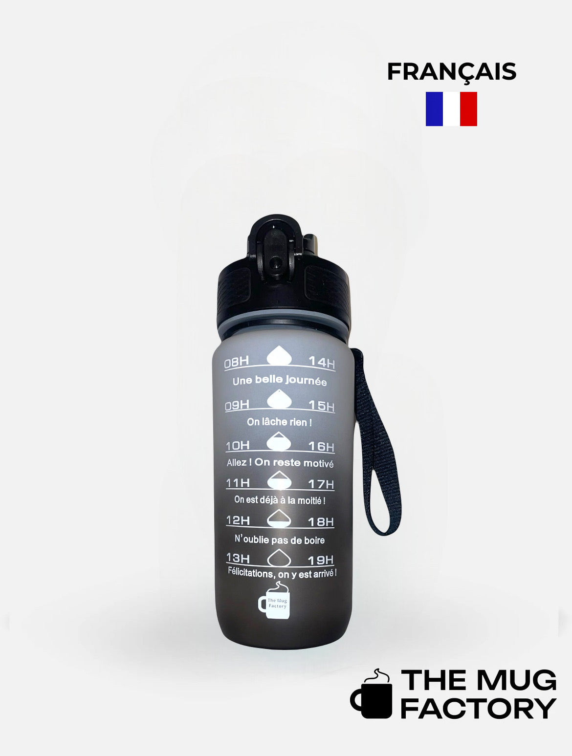 Baby Motivational 600 mL - Gourde Motivante pour Enfants en Français