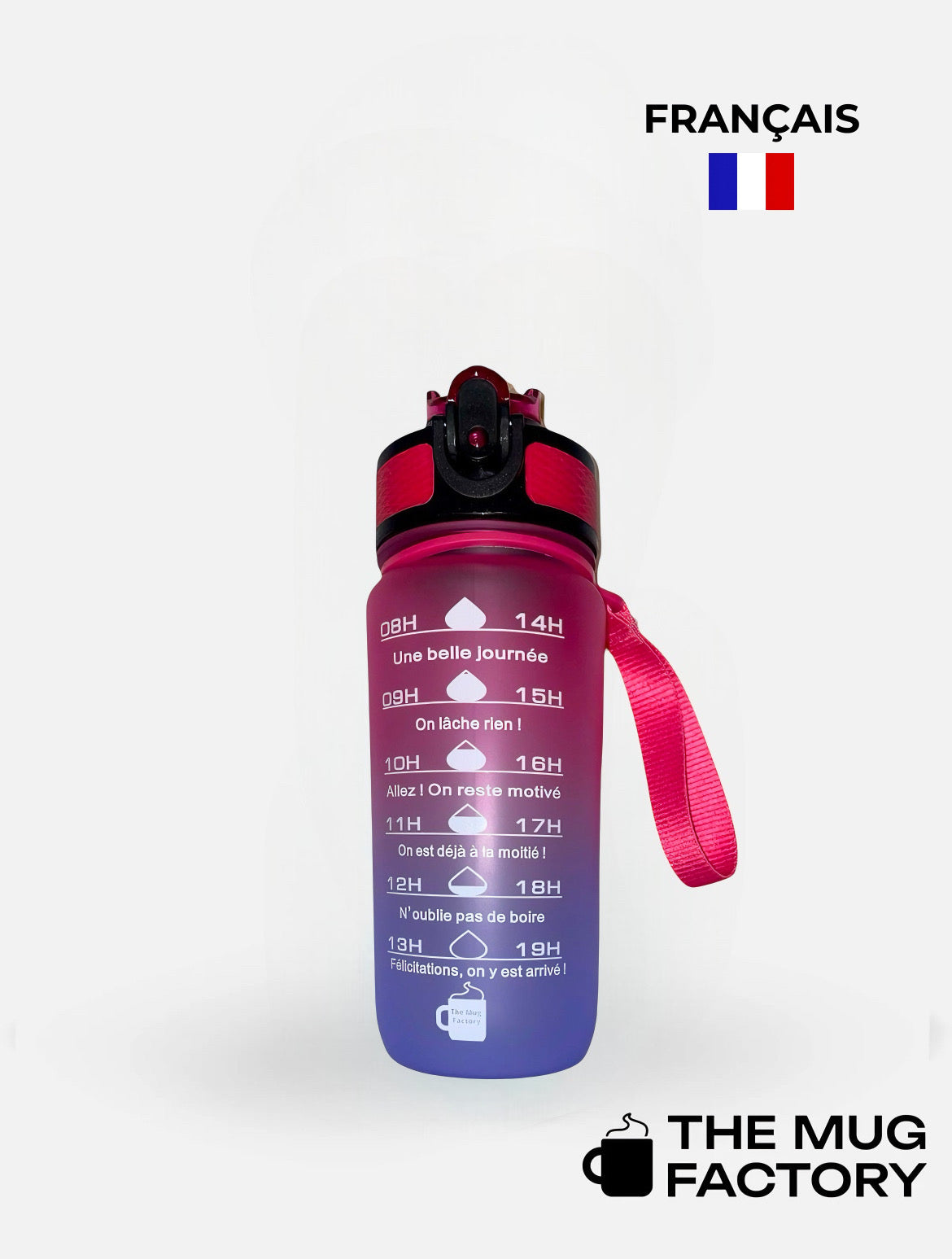 Baby Motivational 600 mL - Gourde Motivante pour Enfants en Français