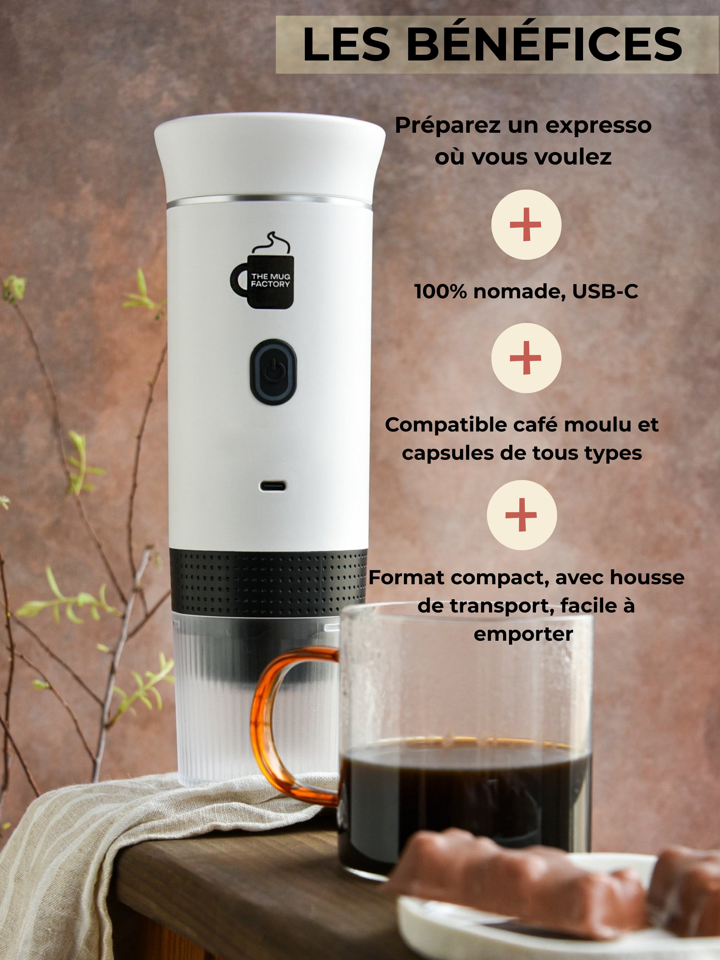 Expresso Bottle - cafetières machines à expresso portable