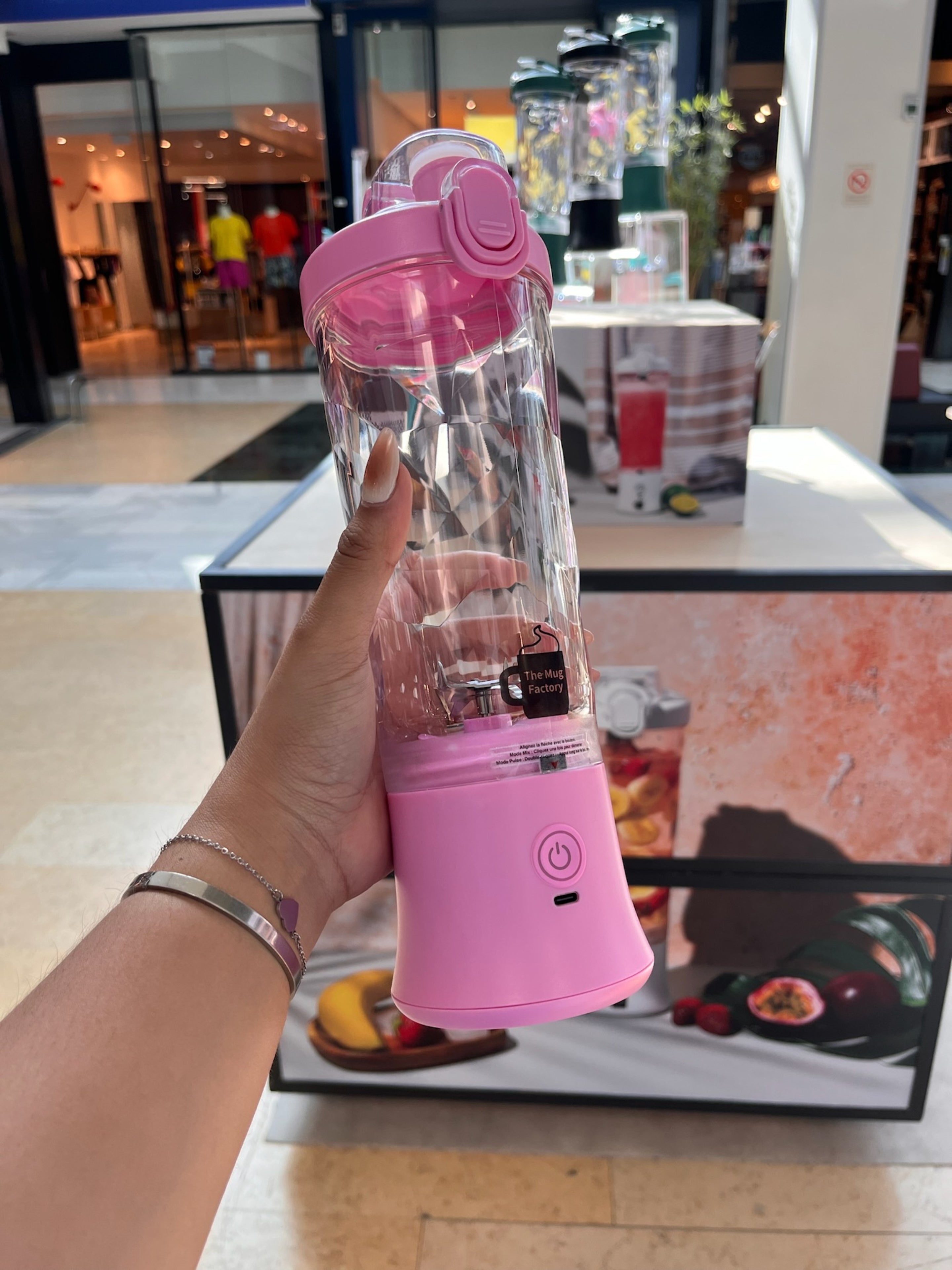 Smoothie Bottle - Mixeur portable