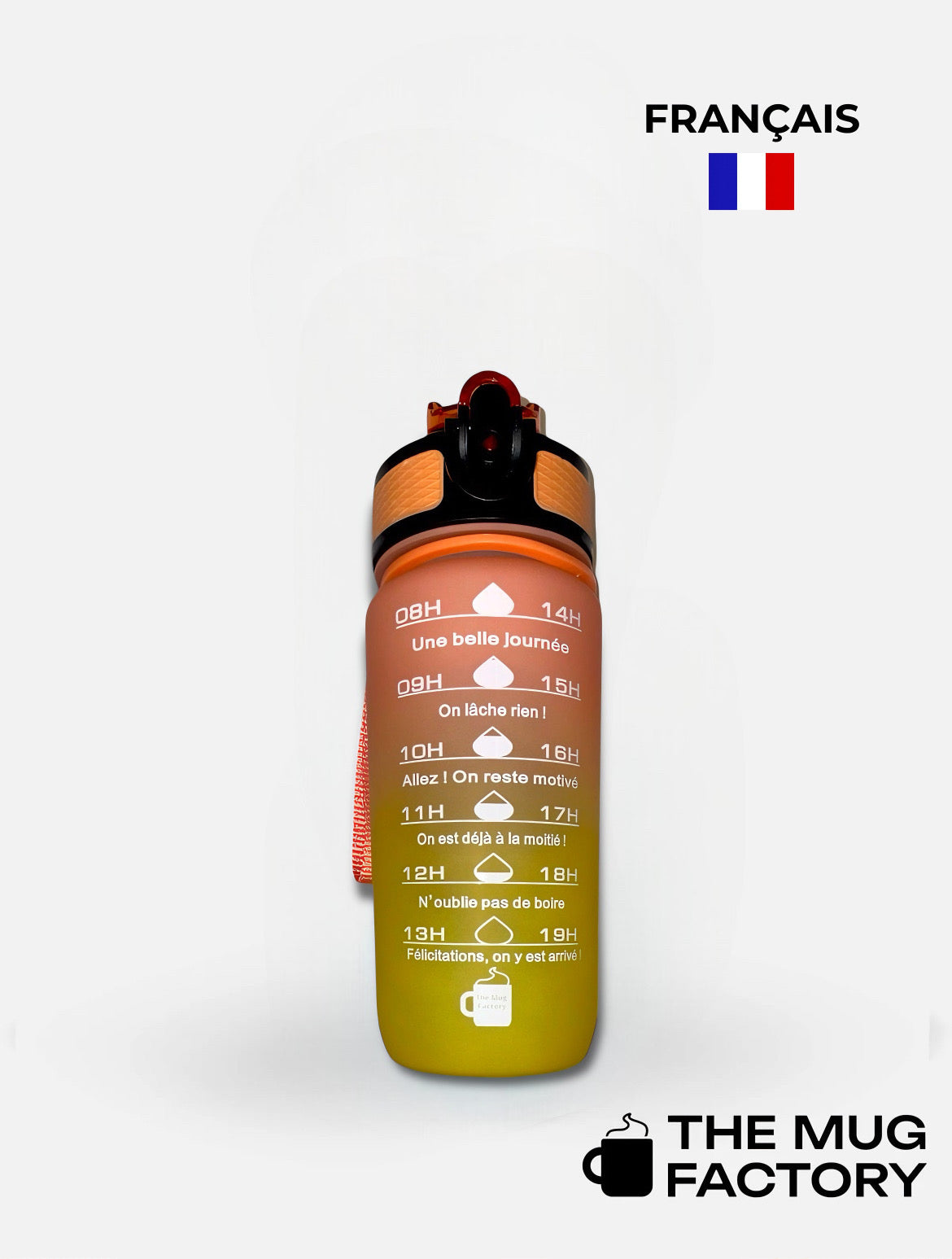 Baby Motivational 600 mL - Gourde Motivante pour Enfants en Français
