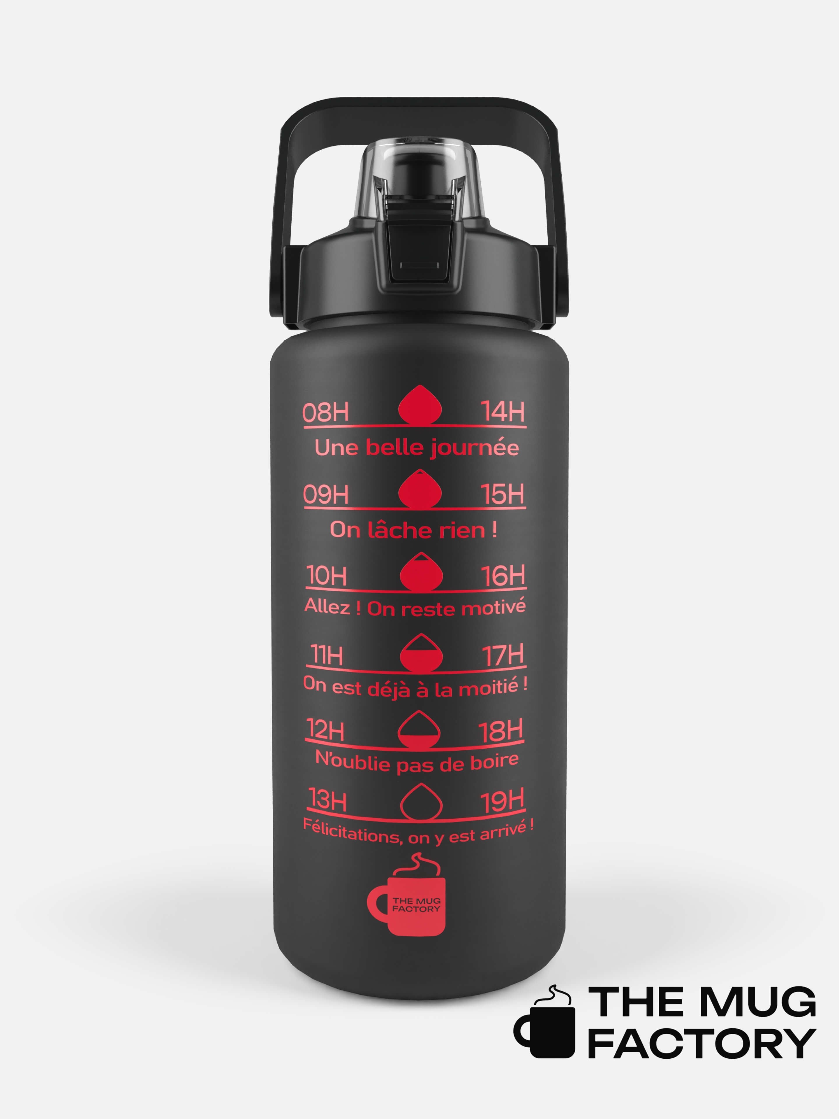 Big Motivational 2L - la Big gourde motivante en Français