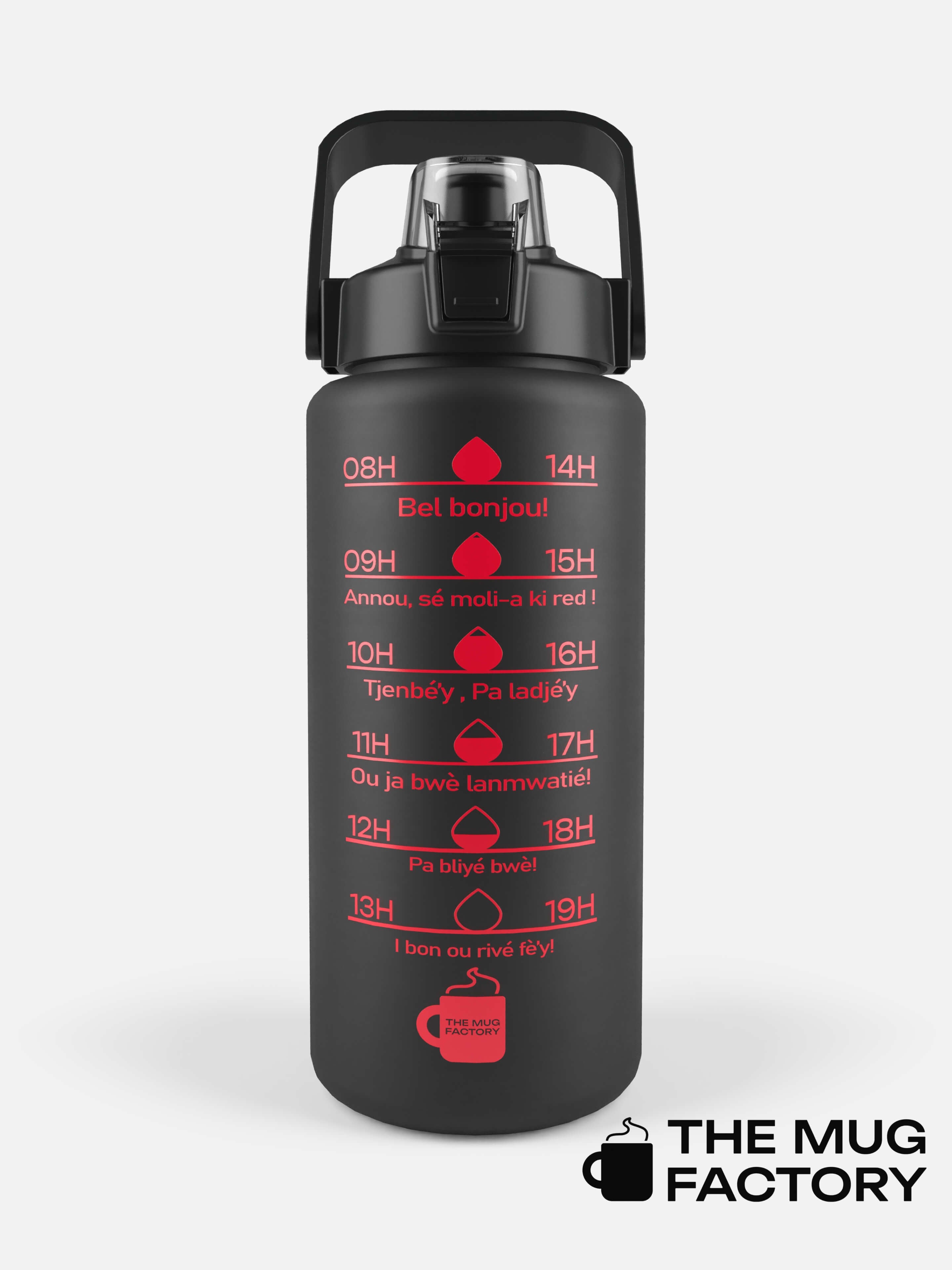 Big Motivational 2L - la Big gourde motivante créole Martiniquais