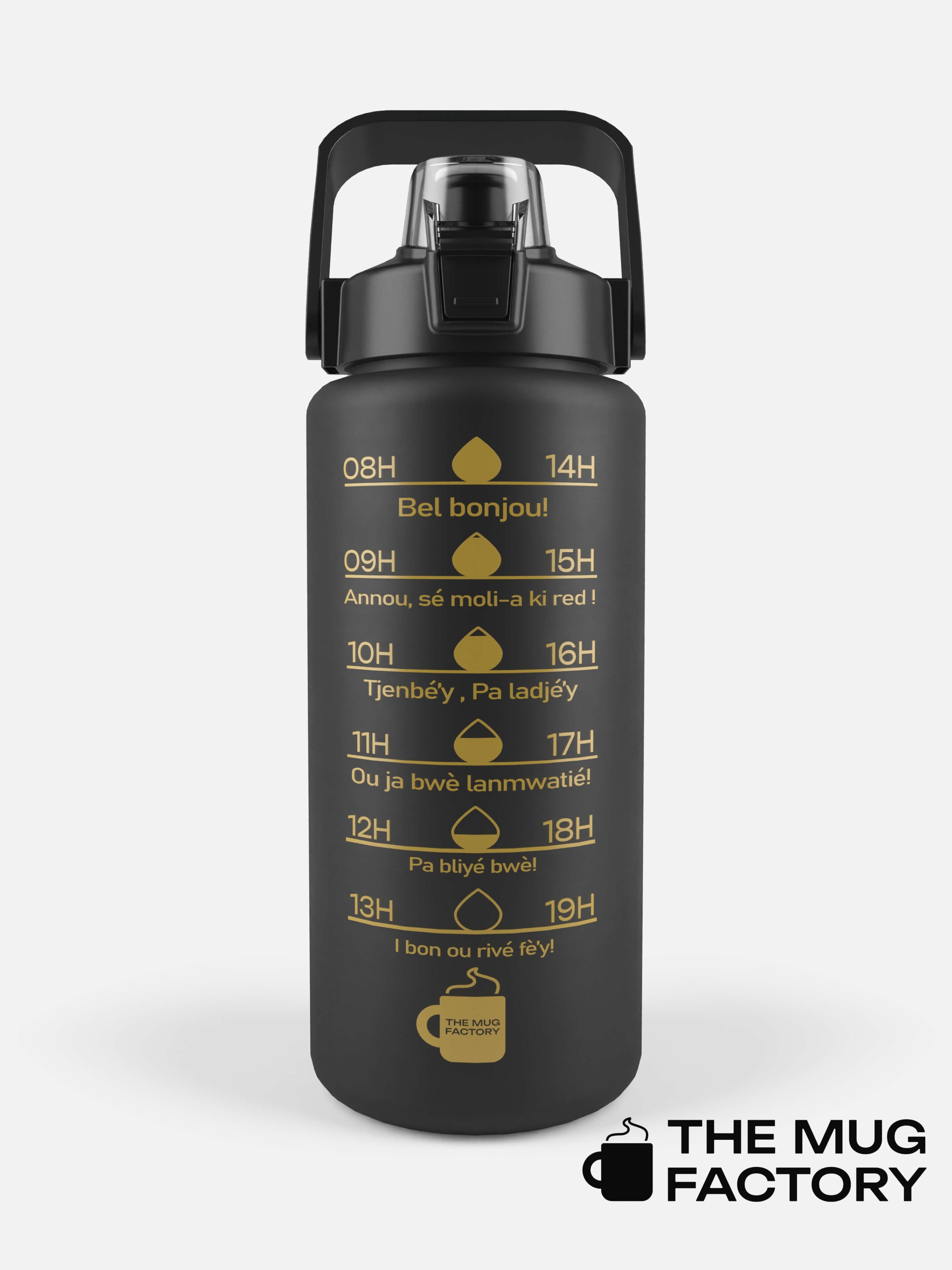 Big Motivational 2L - la Big gourde motivante créole Martiniquais