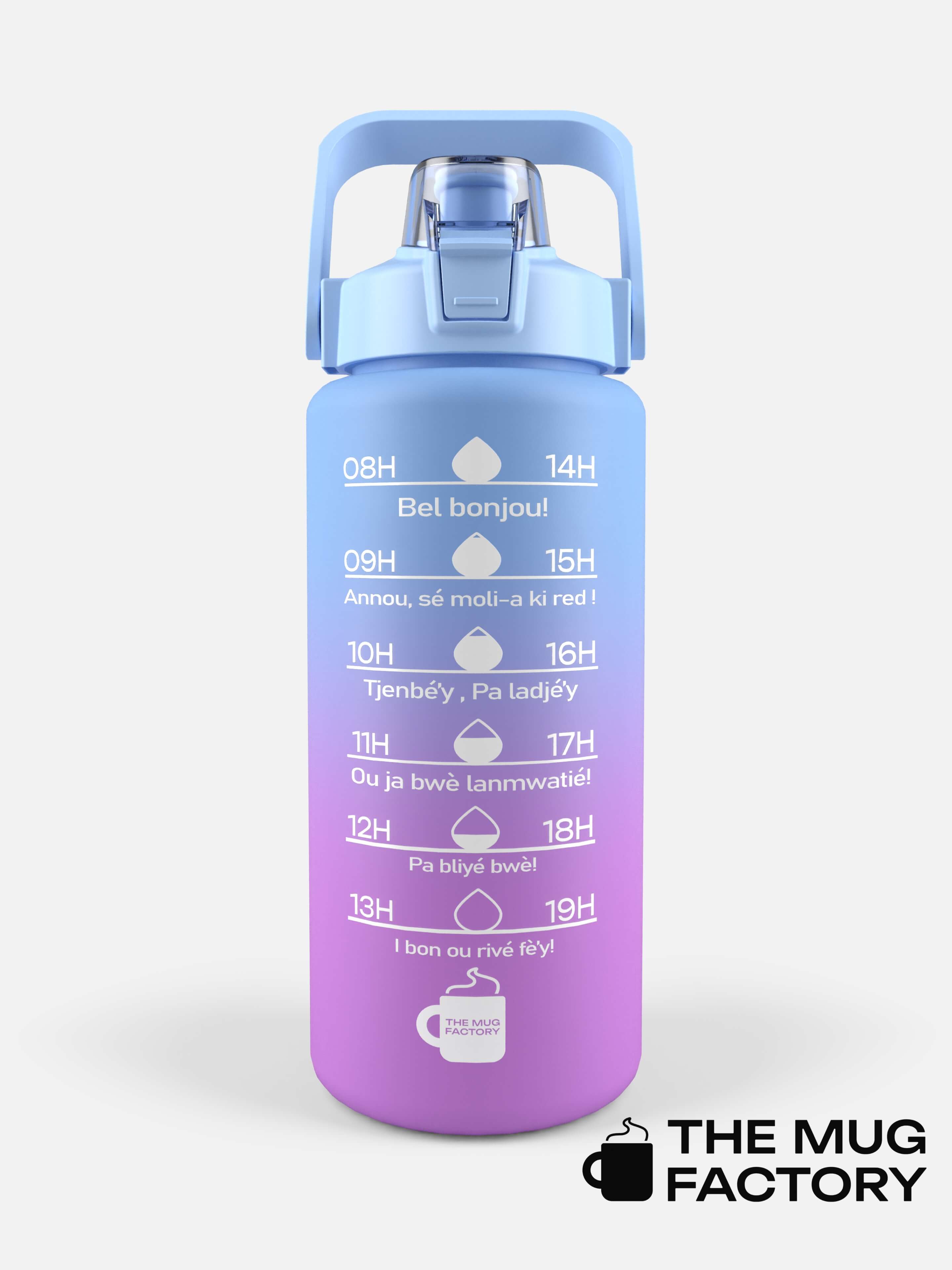 Big Motivational 2L - la Big gourde motivante créole Martiniquais