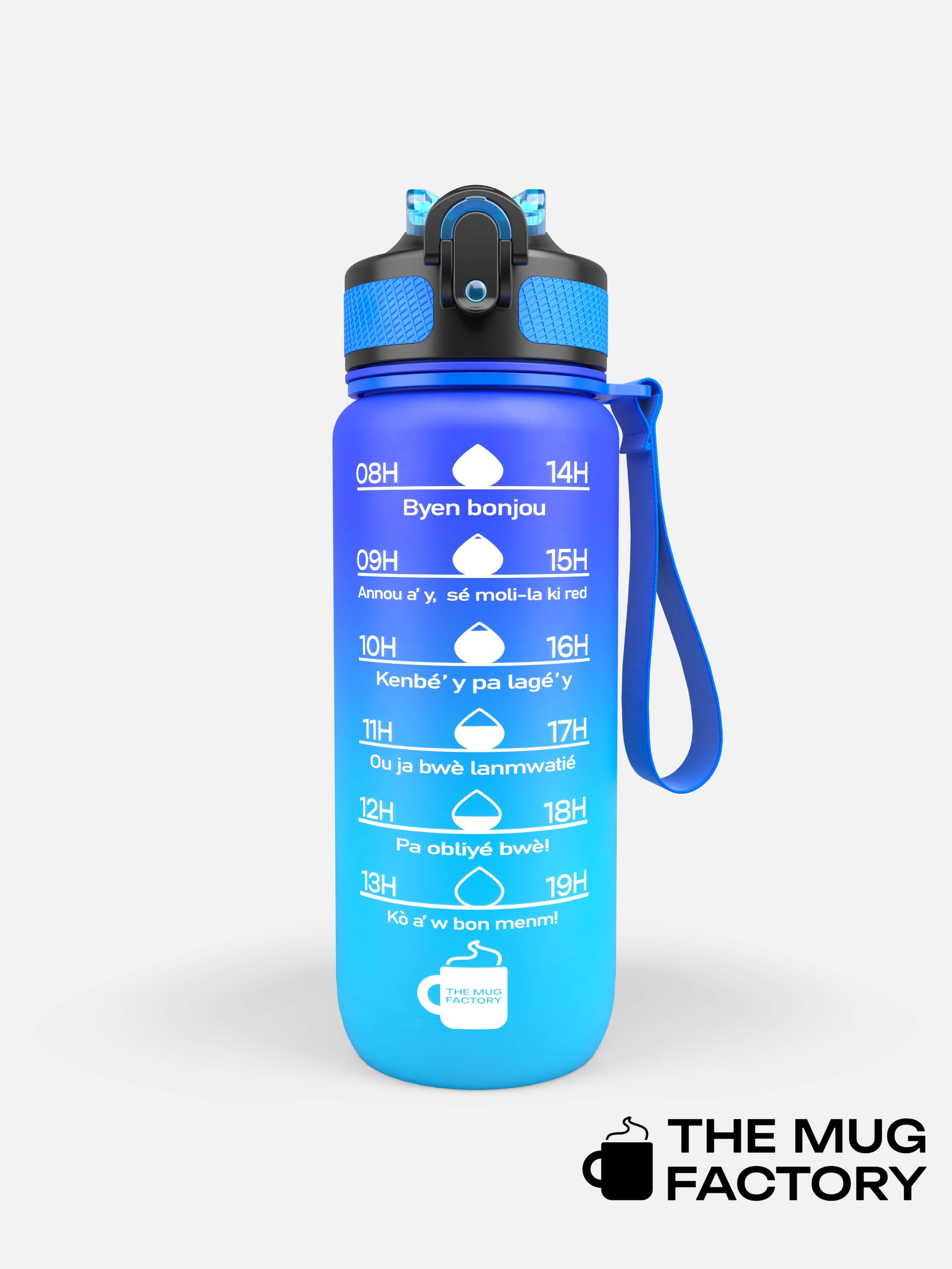 Baby Motivational 600ml - Gourde Motivante pour Enfant Créole Guadeloupéen