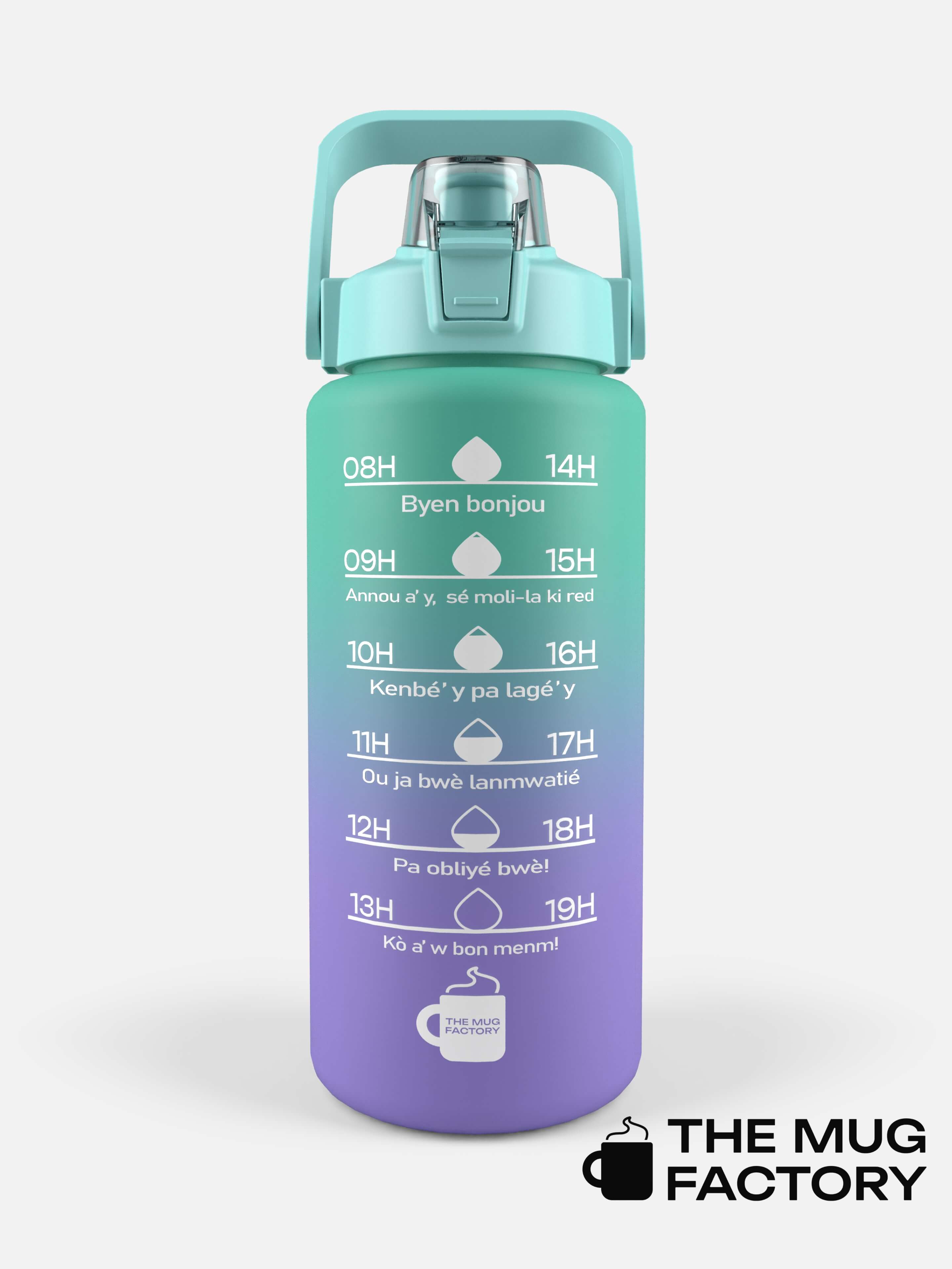 Big Motivational 2L - la Big gourde motivante créole Guadeloupéen