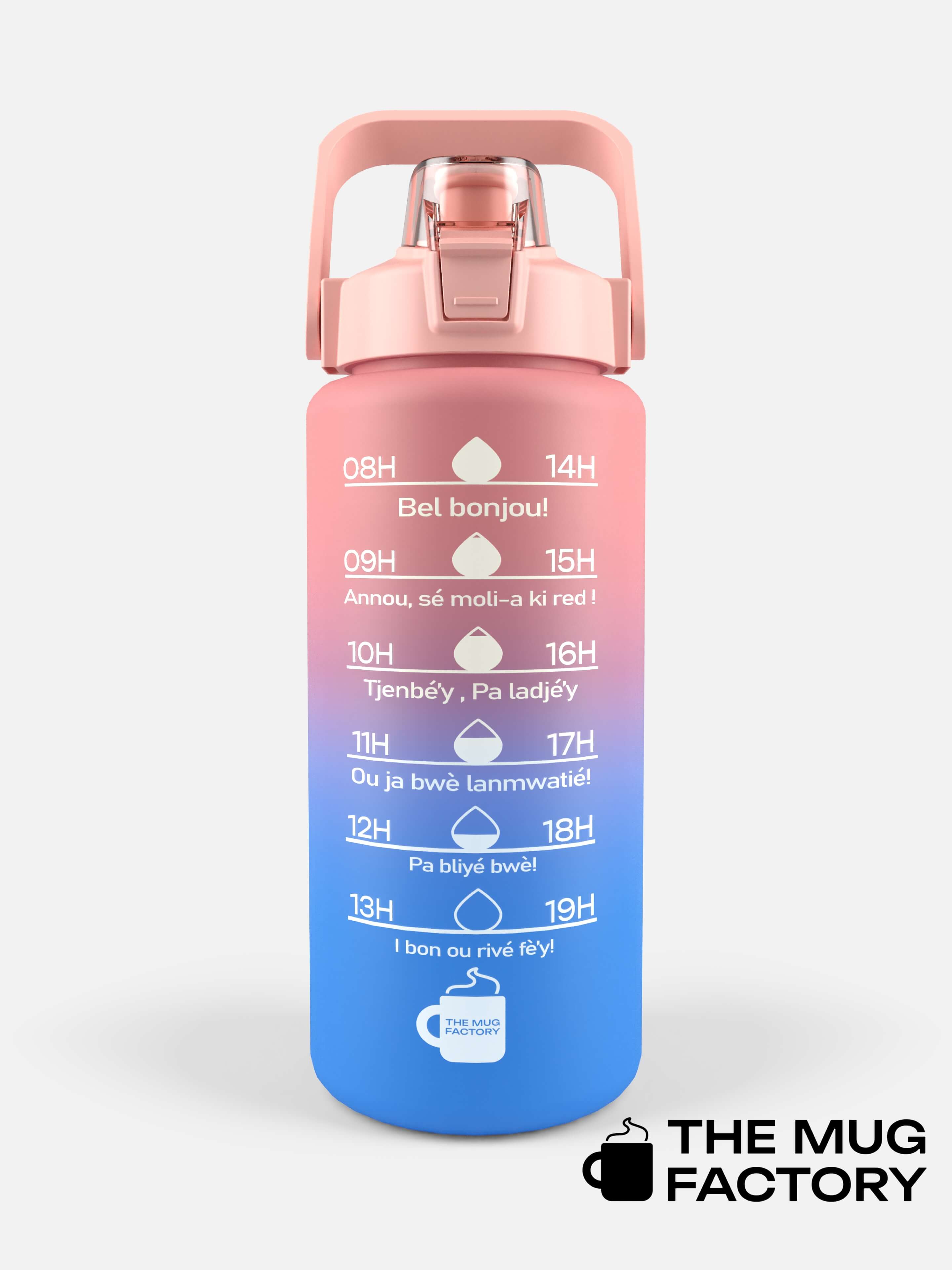 Big Motivational 2L - la Big gourde motivante créole Martiniquais