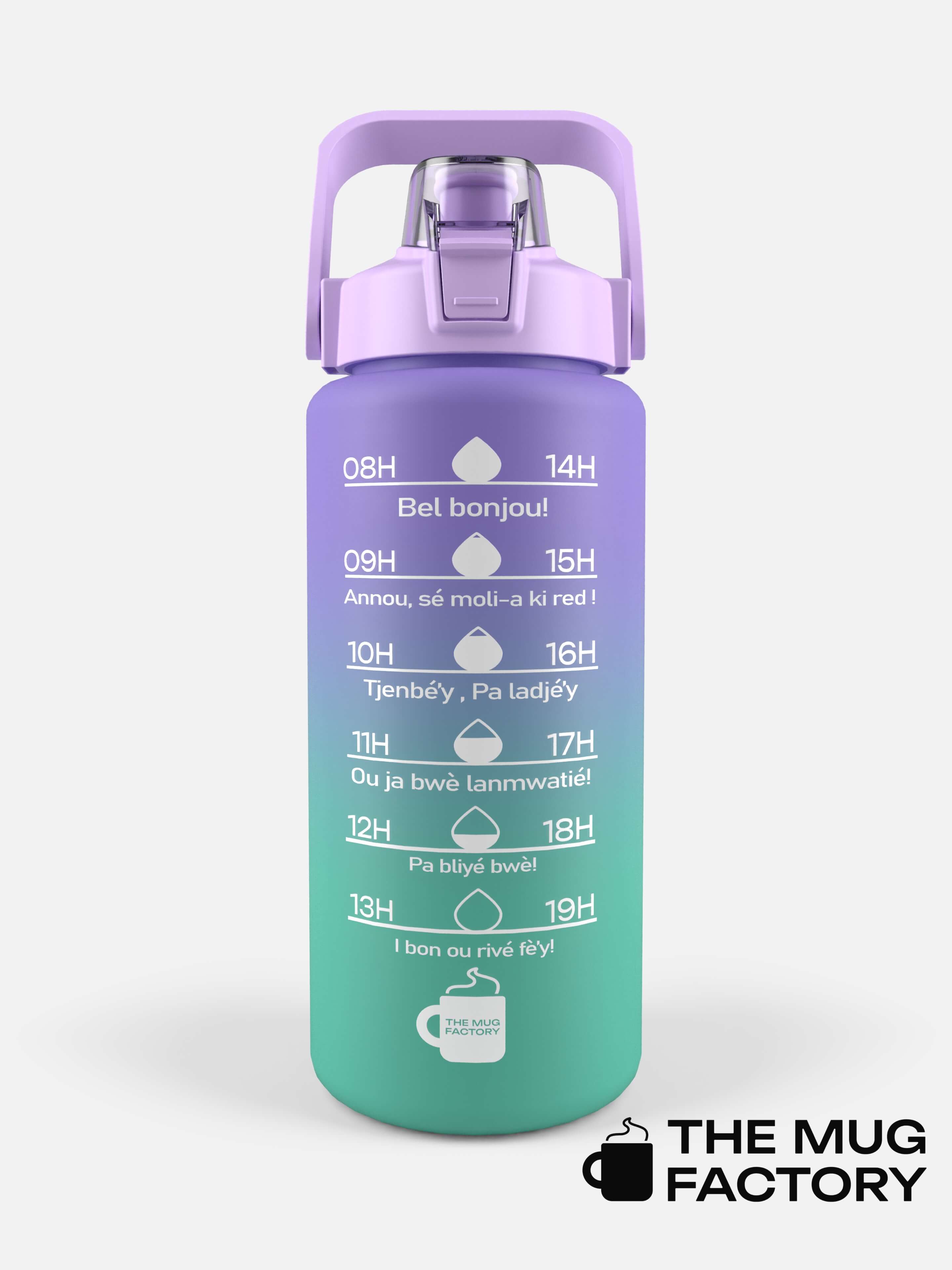 Big Motivational 2L - la Big gourde motivante créole Martiniquais