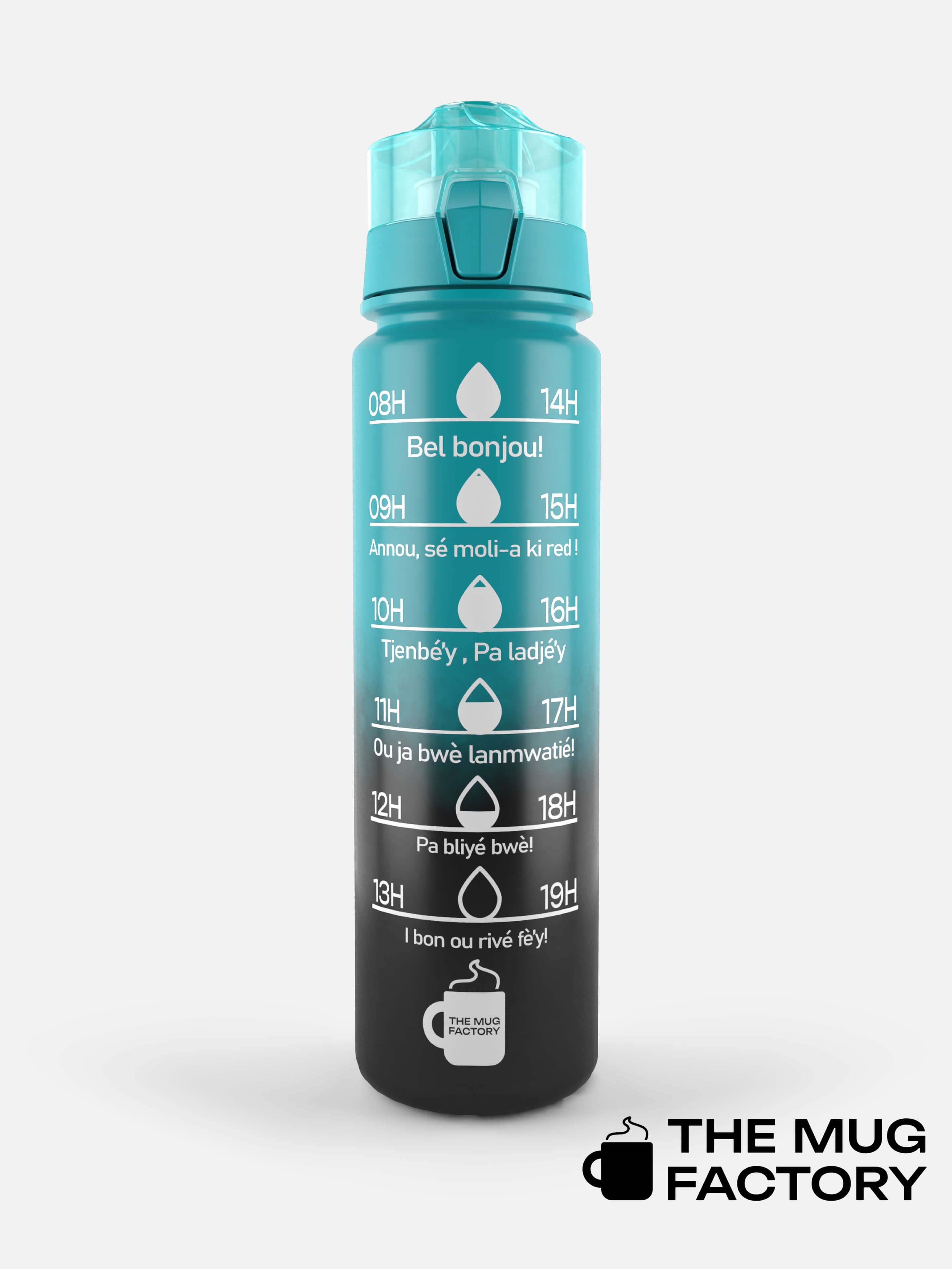 Tasty bottle- gourde avec goût en Créole Martiniquais