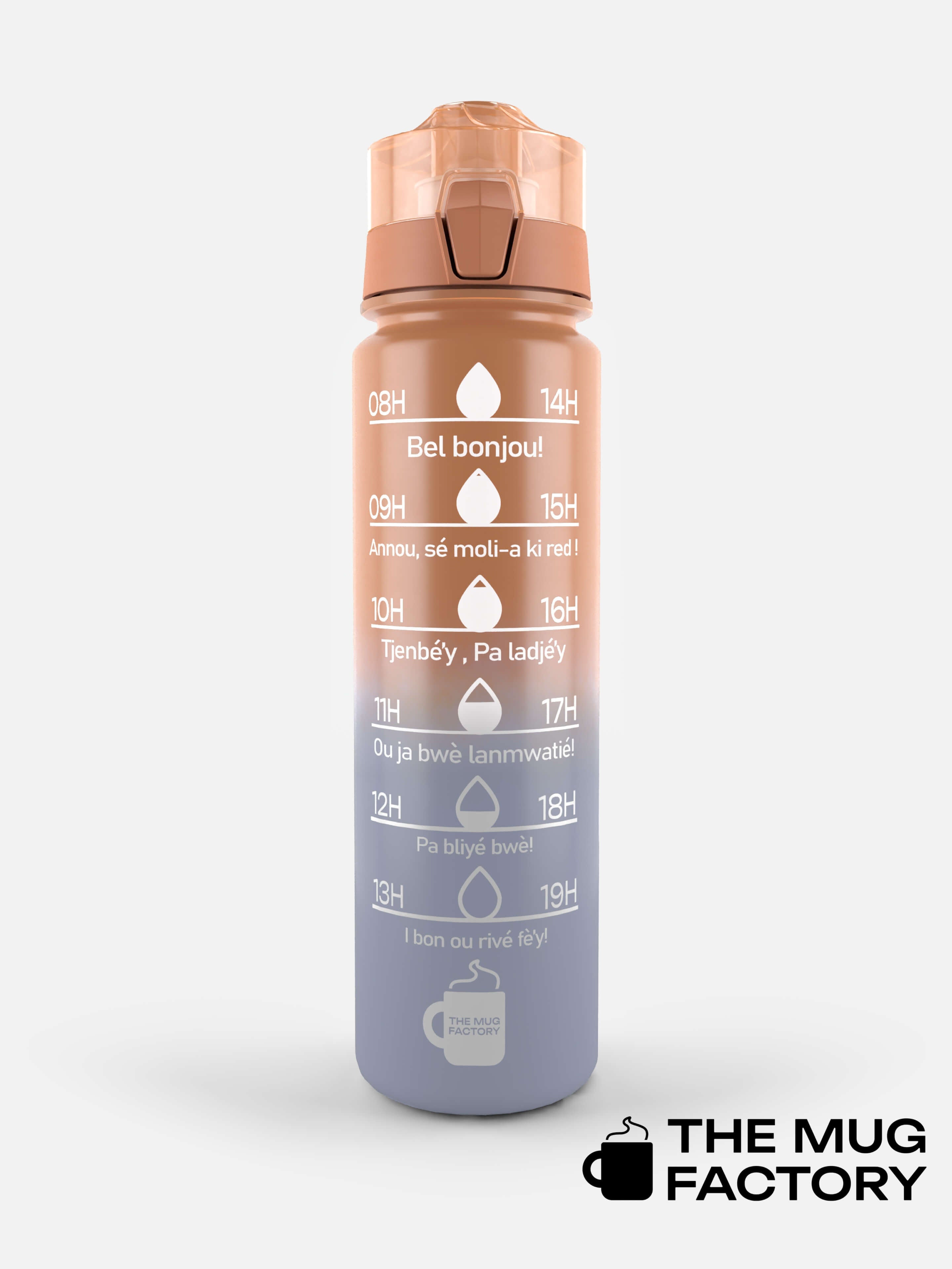 Tasty bottle- gourde avec goût en Créole Martiniquais