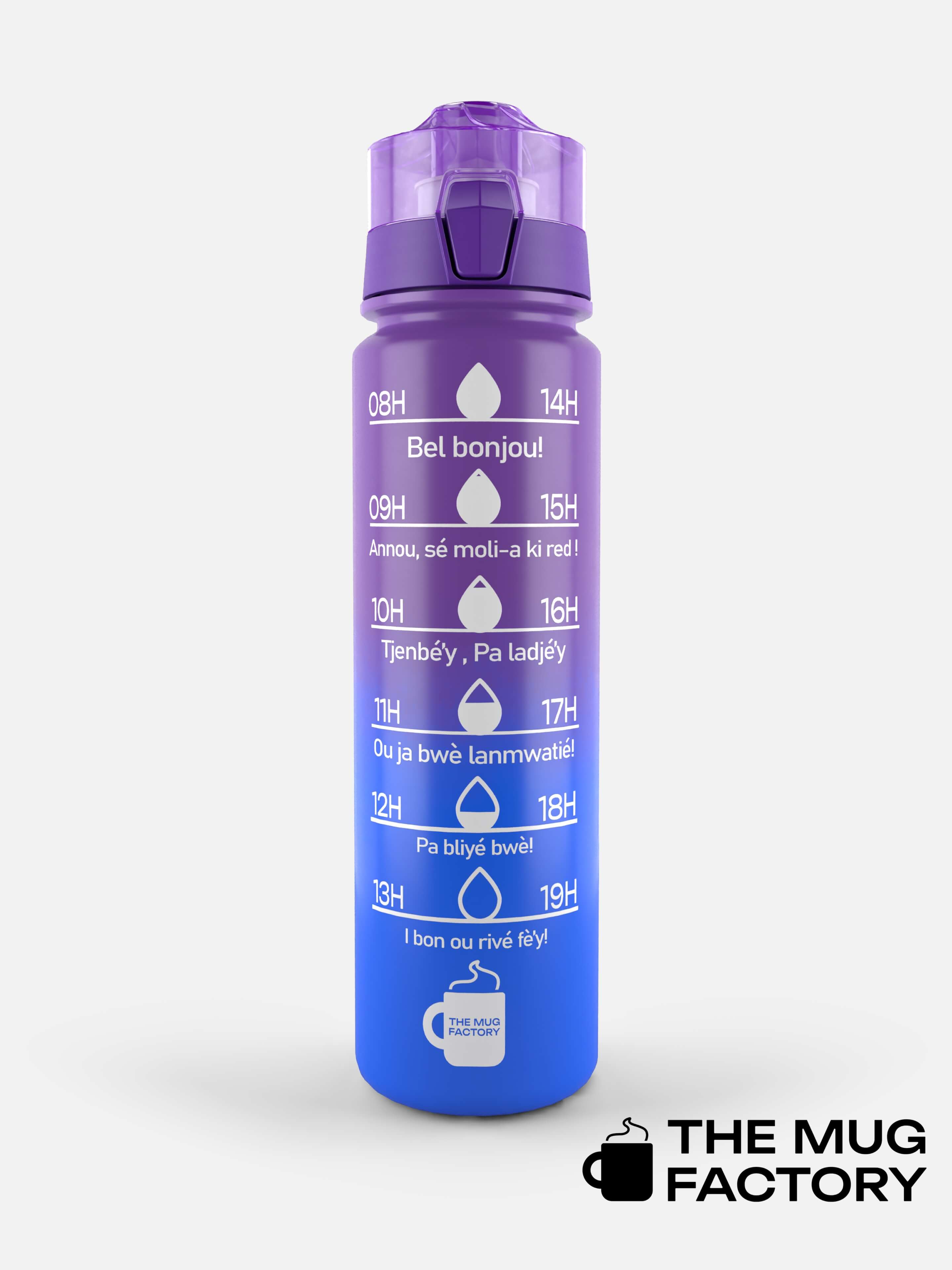 Tasty bottle- gourde avec goût en Créole Martiniquais