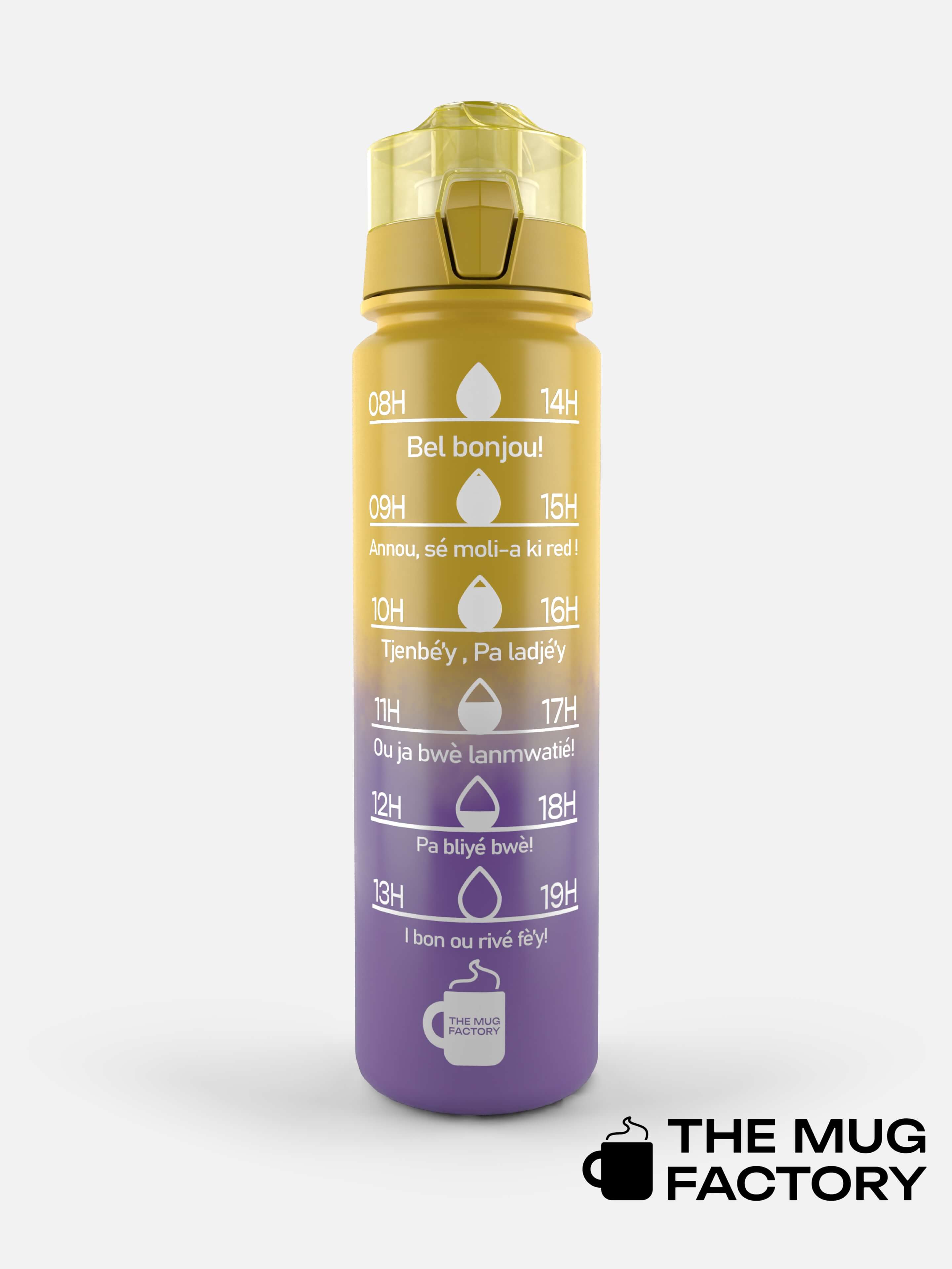 Tasty bottle- gourde avec goût en Créole Martiniquais