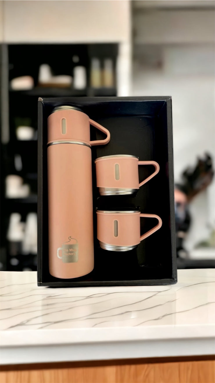 Coffee Bottle - Gourde Isotherme avec tasses intégrées – The Mug Factory &  Co.