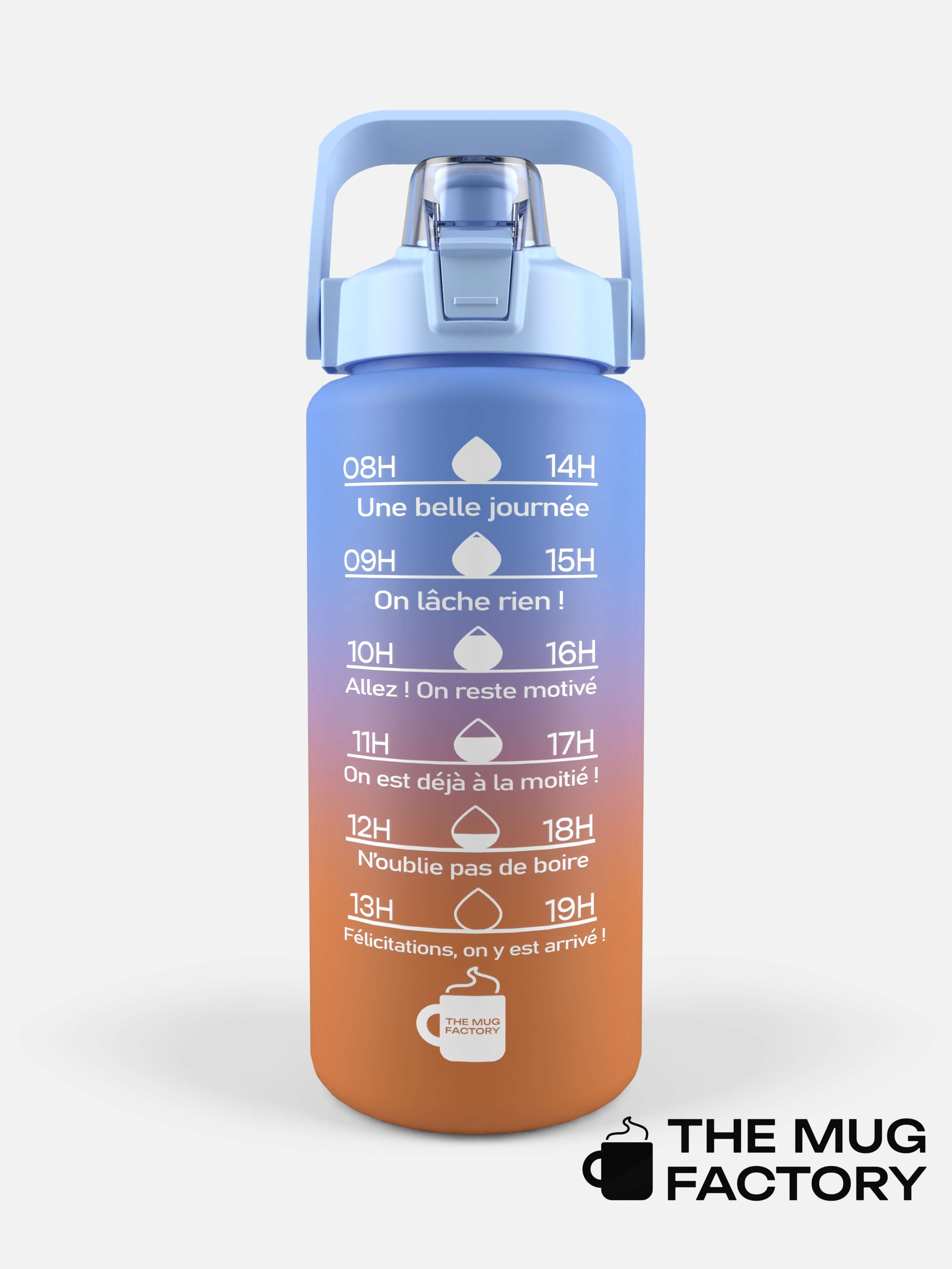 Big Motivational 2L - la Big gourde motivante en Français