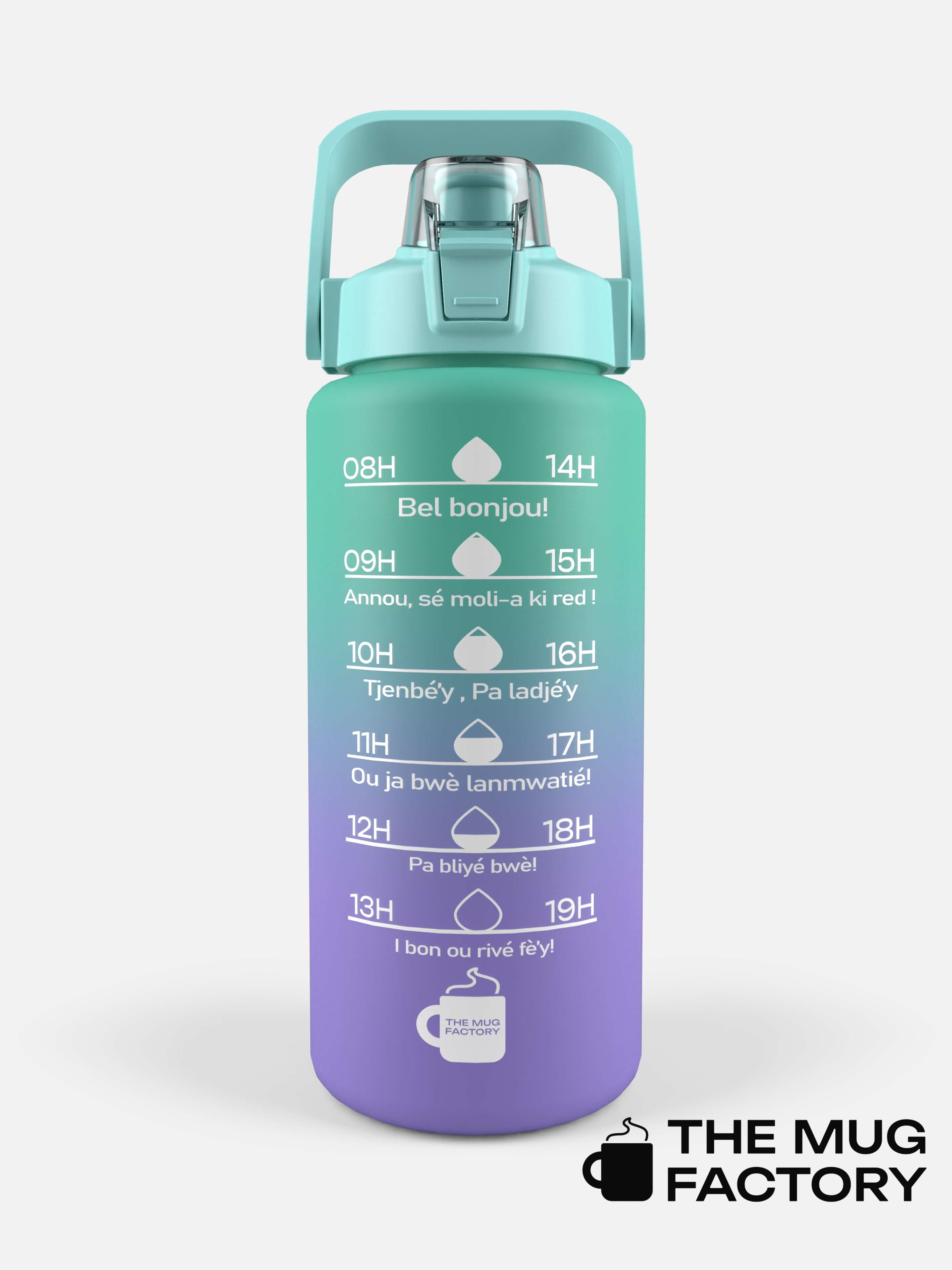 Big Motivational 2L - la Big gourde motivante créole Martiniquais