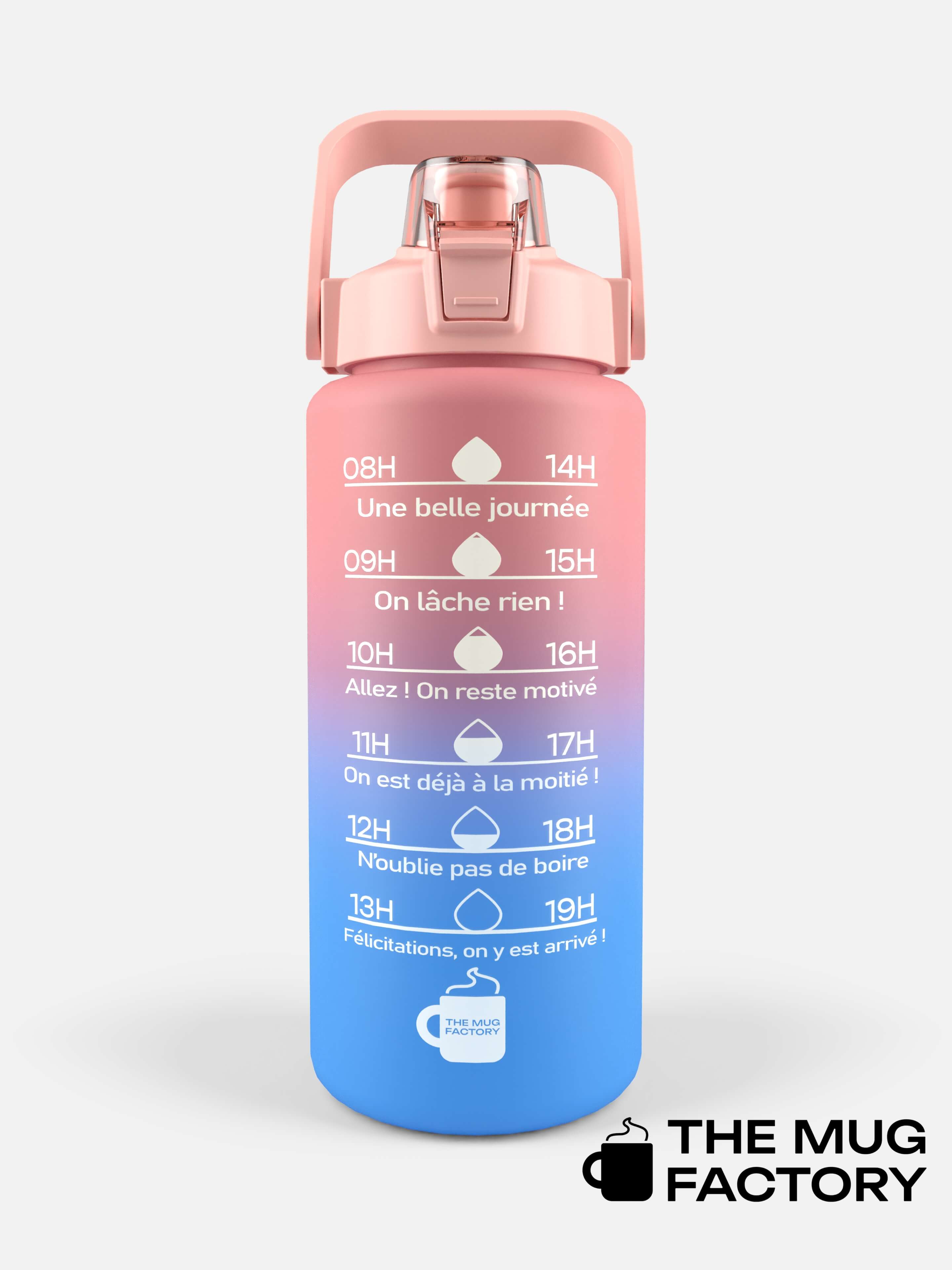 Big Motivational 2L - la Big gourde motivante en Français