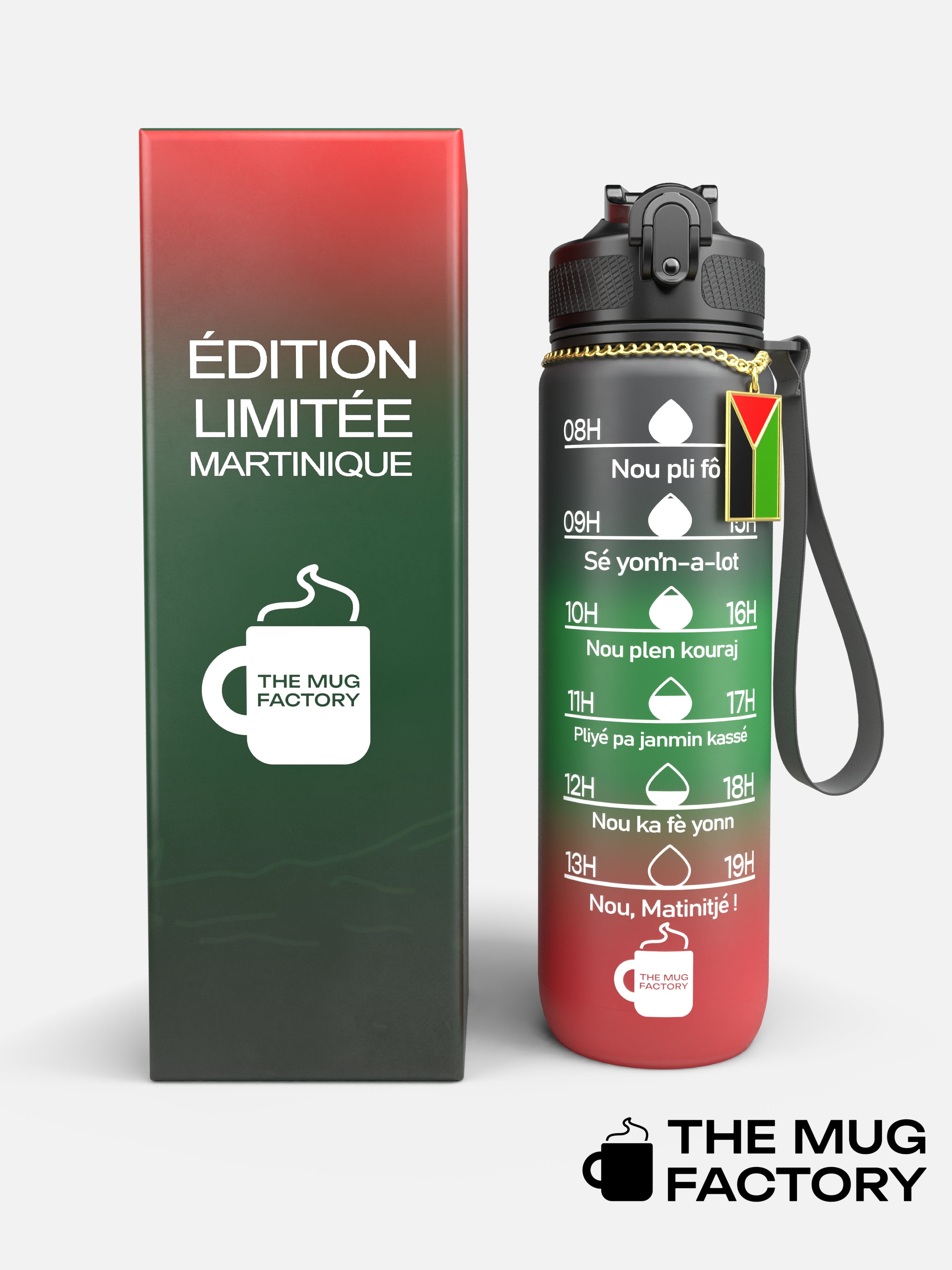 Motivational Bottle - Édition limitée Martinique
